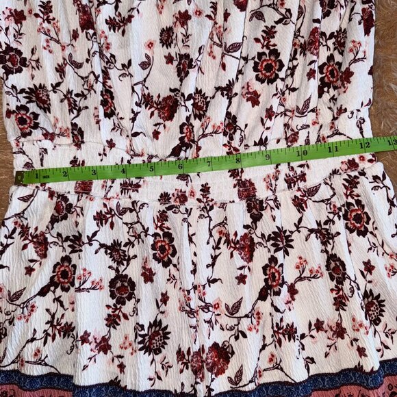 NWT J for Justify Floral Junior Romper (M) - Picture 4 of 8